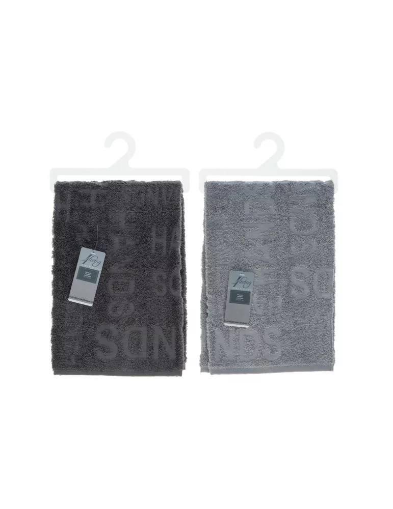 Käsipyyhe 50x70 cm, Hands-teksti