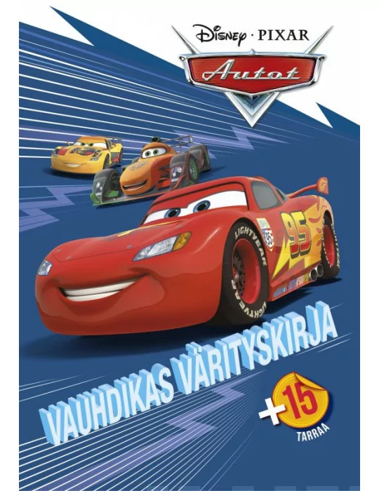 Disney Autot Vauhdikas värityskirja