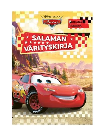 Disney Autot Salaman värityskirja