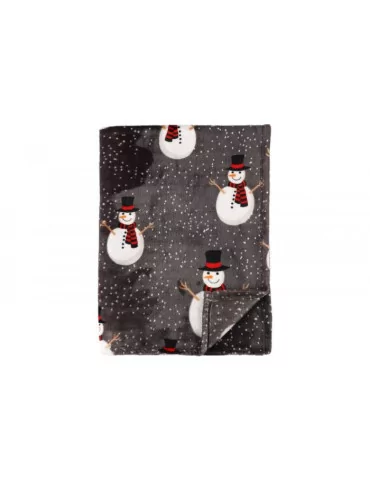 Torkkupeitto Snowman 130x170 cm Winteria