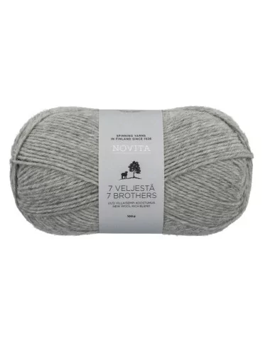 7 Veljestä 100g 043 kivi Novita
