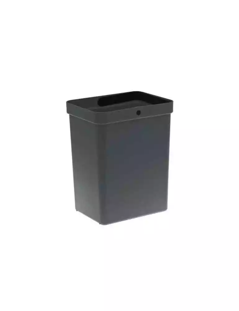 Jätesanko 10 litraa muovi harmaa