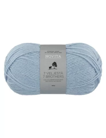 7 Veljestä 100g 103 vesipisara Novita