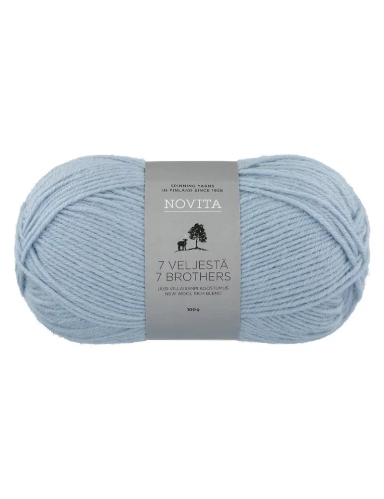 7 Veljestä 100g 103 vesipisara Novita