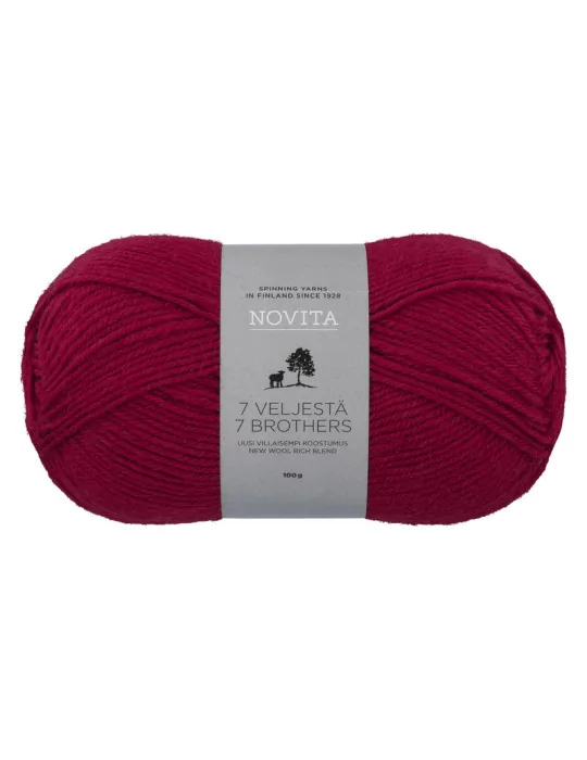 7 Veljestä 100g 587 karpalo Novita