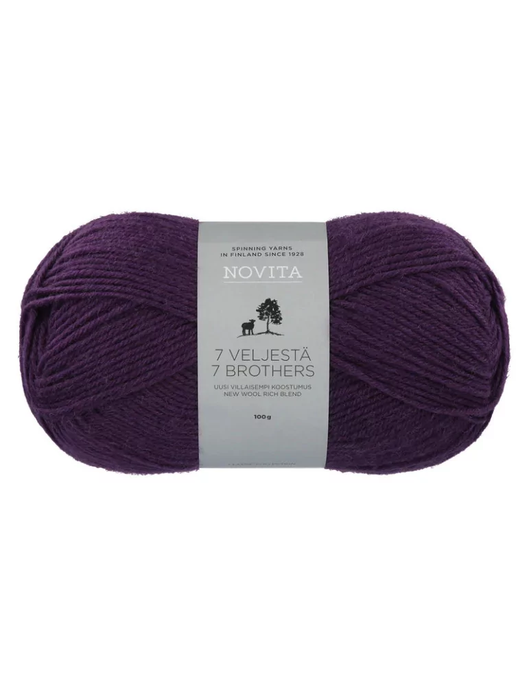 7 Veljestä 100g 777 krookus Novita