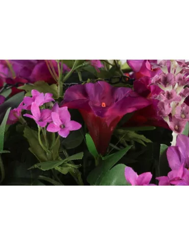 Kesäkukkamix amppelissa 2