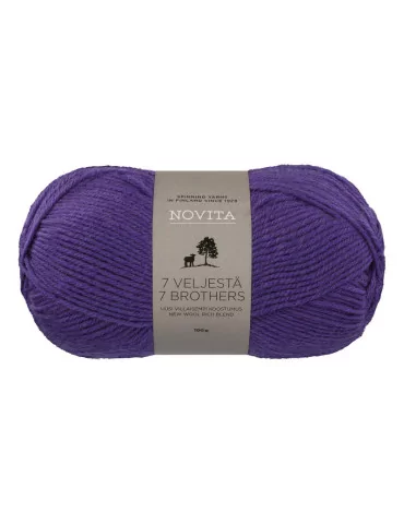 7 Veljestä 100g 750 muurikello Novita