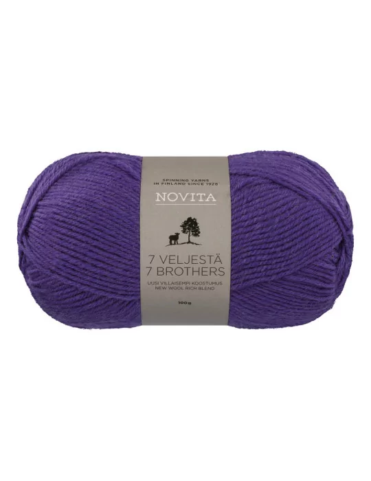 7 Veljestä 100g 750 muurikello Novita