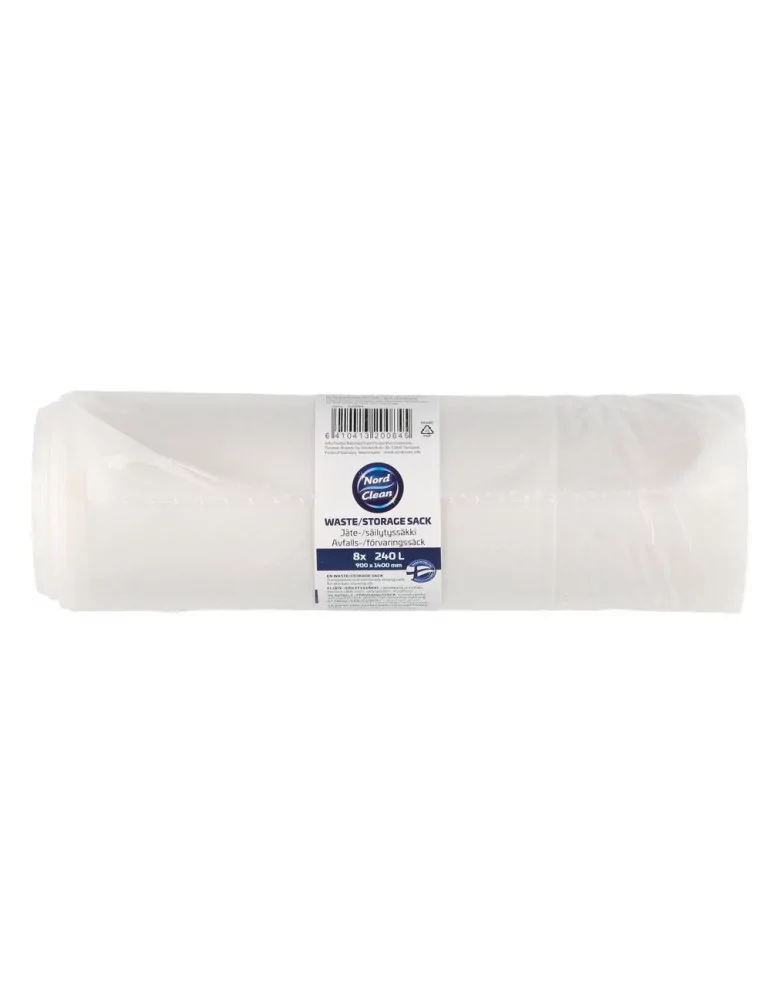 Säilytys-/Jätesäkki 240 l kirkas Nord Clean